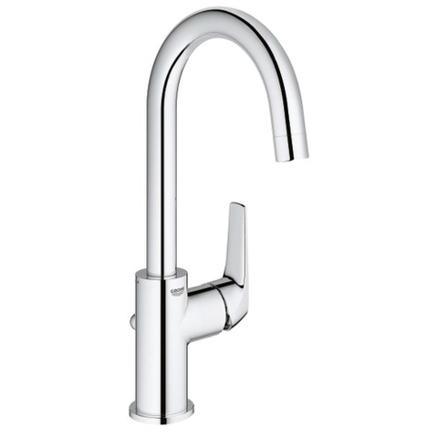 Grohe BauFlow Waterbesparende Wastafelkraan - L-Size - met waste - chroom SW296677