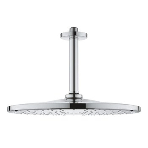 GROHE Rainshower Mono 310 Tête de douche - 31cm - 1 type de jet - bras de plafond 14,2cm - chrome SW296784