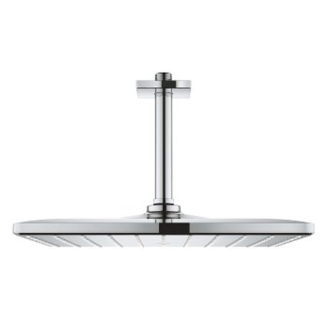 Grohe Rainshower Mono 310 Cube Hoofddouche - 31x 31cm - 1 straalsoort - plafondarm 14.2cm - chroom SW296782