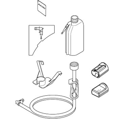 Grohe Sensia Arena Ontkalkingsset - voor douche wc SW296787