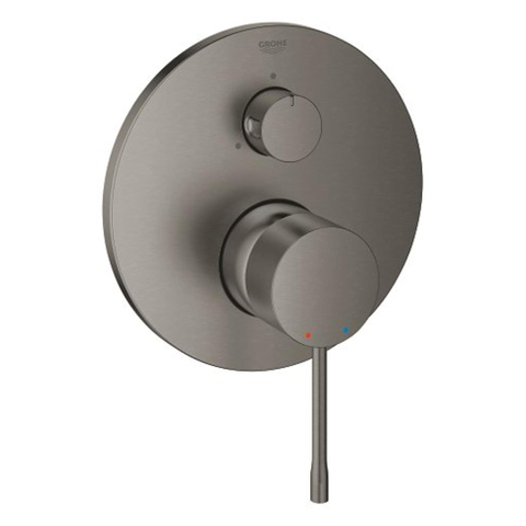 Grohe Essence New Douchekraan Inbouw - 2 knoppen - mengkraan - brushed hard graphite (antraciet) SW296688