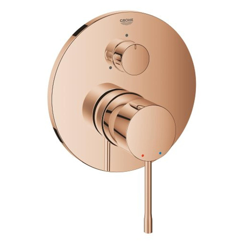 Grohe Essence New Douchekraan Inbouw - 2 knoppen - mengkraan - warm sunset (koper) SW296696