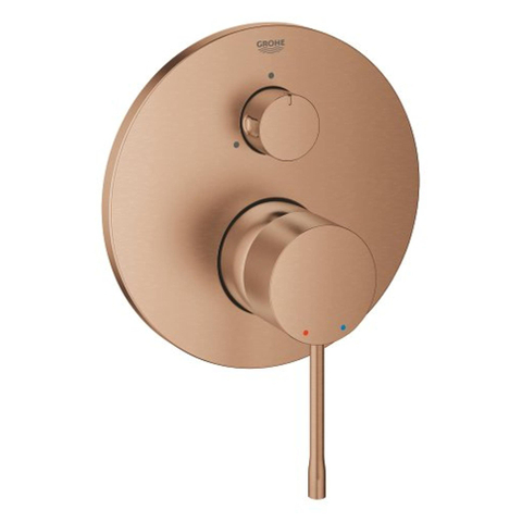 Grohe Essence New Douchekraan Inbouw - 2 knoppen - mengkraan - brushed warm sunset (koper) SW296678