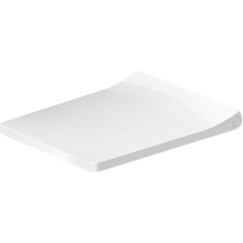 Duravit Viu Abattant WC avec couvercle softclose blanc SW297115