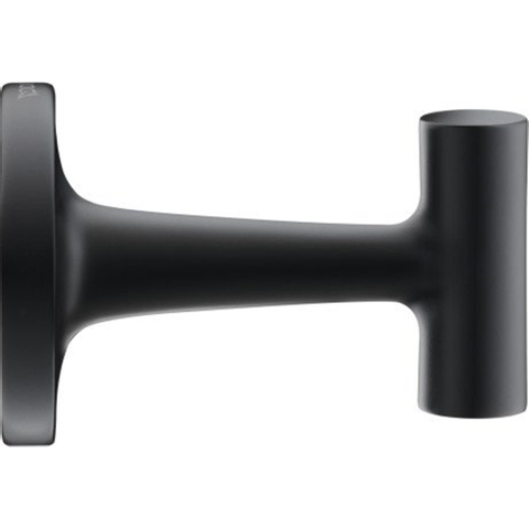 Duravit Starck T Handdoekhaak - rond - mat zwart SW297091
