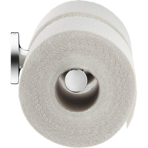 Duravit Starck T Toiletrolhouder - dubbel - zonder klep - hoogglans chroom SW297077