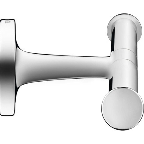 Duravit Starck T Toiletrolhouder - dubbel - zonder klep - hoogglans chroom SW297077