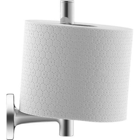 Duravit Starck T Reserve closetrolhouder - 5x7.3x15.2cm - hoogglans chroom SW297106