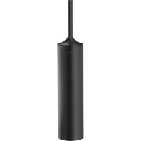 Duravit Starck T Borstelgarnituur - staand - 43x8cm - mat zwart SW297085