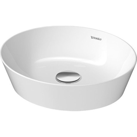 Duravit Cape cod Waskom ovaal - zonder kraangat - zonder overloop - 40x36cm - glans wit SW296998