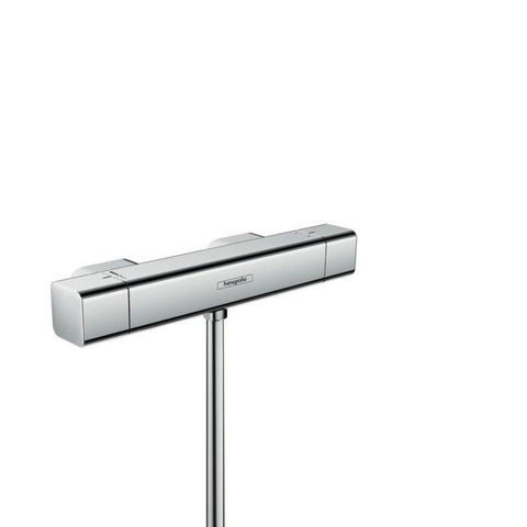 Hansgrohe Ecostat E Douchekraan - thermostatisch - zonder omstel - met koppelingenHOH=15cm - thermostaat - hoogglans chroom SW297291