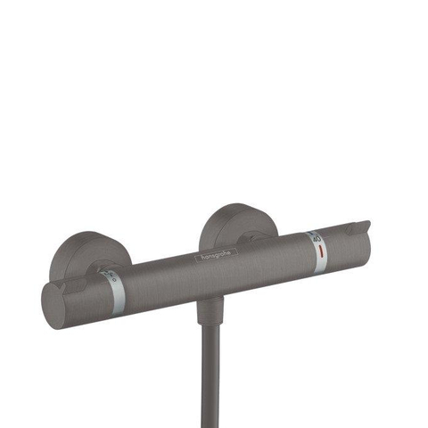 Hansgrohe Ecostat Comfort douche - thermostaat Comfort - opbouw - geborsteld zwart chroom SW295823