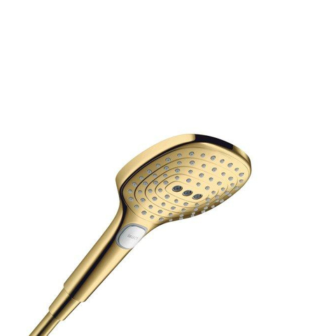 Hansgrohe Raindance Select Handdouche 12cm - 3jet - glans goud SW297605