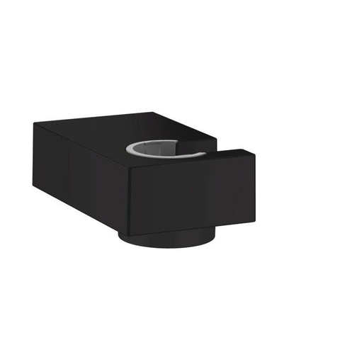 Hansgrohe Porter E wandhouder metaal - met vaste bevestigingspositie - mat zwart SW297583