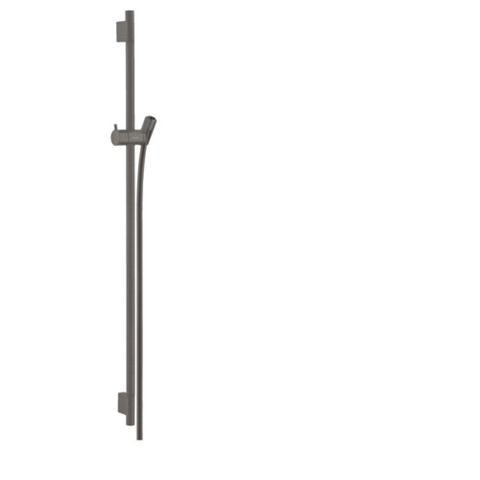 Hansgrohe Unica S Puro - glijstang 90cm - met isiflex B - doucheslang - 160cm - geborsteld zwart chroom SW297637