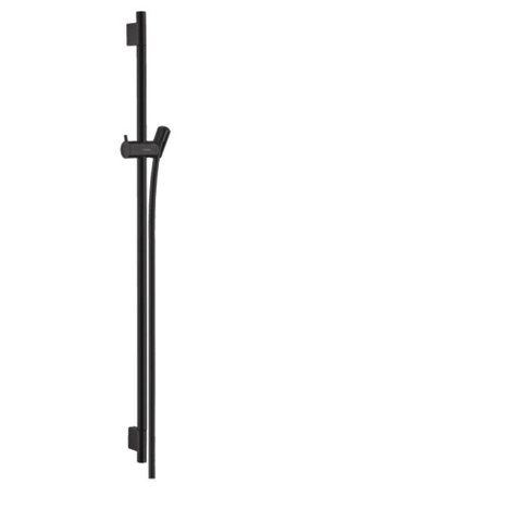 Hansgrohe Unica UnicaS Puro glijstang 90cm m. Isiflex`B doucheslang 160cm mat zwart SW297639