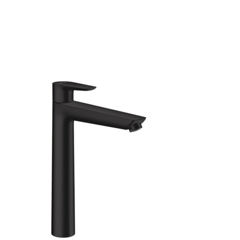 Hansgrohe Talis e 1 greeps wastafelkraan - 240 PopUp - trekwaste - mat zwart SW297635
