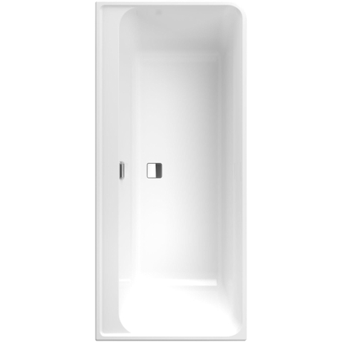 Villeroy & Boch Collaro baignoire d’angle semi-autoportante - 180x80cm - rectangulaire angle gauche trop-plein Or Acrylique Brillant Blanc SW354248