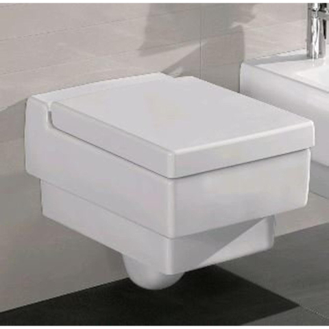 Villeroy & Boch memento 2.0 closetzitting - softclose & - quickrelease - White Alpine (glans wit) SW336038