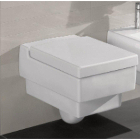 Villeroy & Boch memento 2.0 closetzitting - softclose & - quickrelease - Stone White (mat wit) SW354320