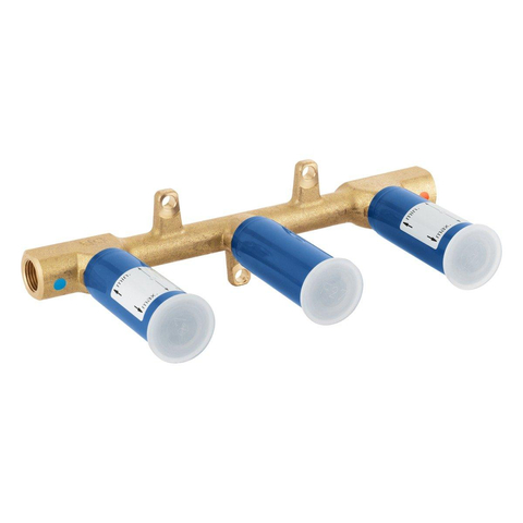 Grohe Inbouwdeel - voor 3-gats afbouwdeel wandkraan - inbouwdiepte 43-85mm SW375285