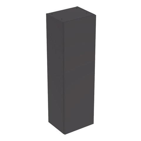 Geberit Smyle Square halfhoge kast - 1 deur - 118x36cm links/rechts - mat lava (grijs) SW417548