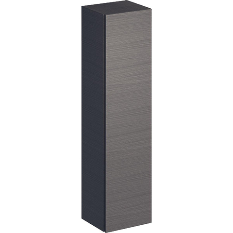 Geberit Xeno2 hoge kast - 1 deur en binnenspiegel - 170x40x35.1cm links/rechts - scultura grijs SW417470