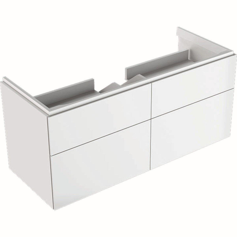Geberit Xeno2 wastafelonderkast - 4 laden - 137.4cm - wit SW417675
