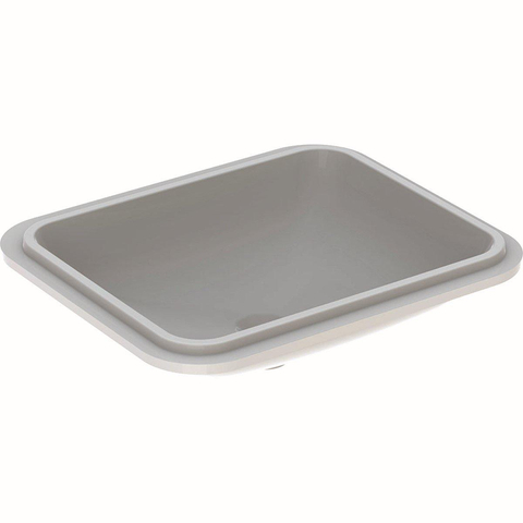 Geberit VARIFORM onderbouwwastafel - 50x49cm - zonder kraangat - zonder overloop - wit SW417421