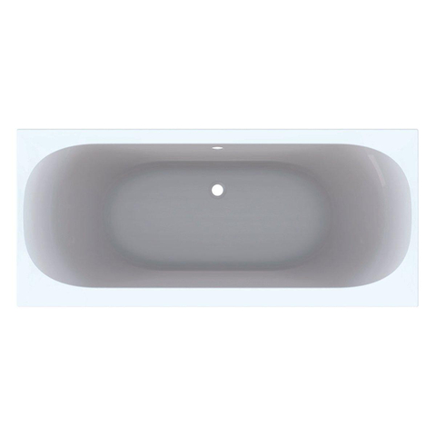 Geberit Soana plastique duo bain acrylique rectangulaire à bord étroit 190x90x45cm blanc SW401112