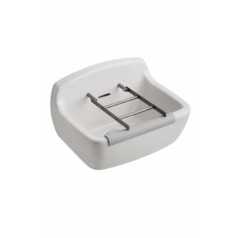 Geberit 300 Basic Norma - uitgietbak - voor klaprooster - 500x390mm - met geïntegreerde ove - wit SW417525