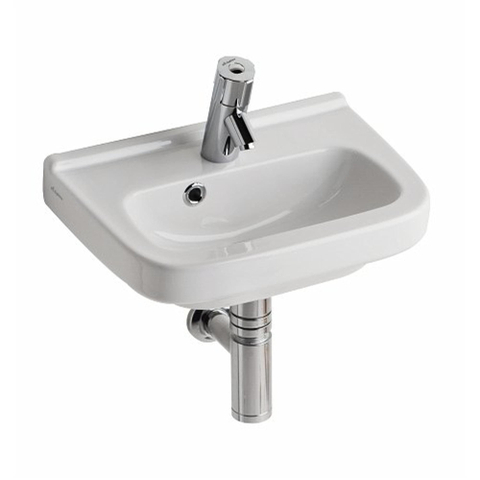 Geberit 300 Basic fontein - 40cm - zonder kraangat - zonder overloop KeraTect - wit SW417431