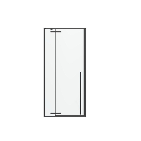 Royal Plaza Guard porte de douche - 90x200cm - porte pivotante - noir mat SW370069