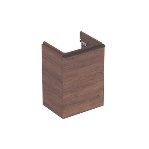 Geberit Smyle fonteinkast - 1 deur - 44cm - noten hickory (hout) SW421913