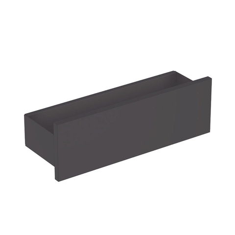 Geberit Smyle planchet - 45cm - lava (zwart) SW421967