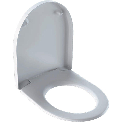 WC Geberit Icon - abattant - fermeture douce & libération rapide - fixation supérieure - Duroplast Blanc SW354597