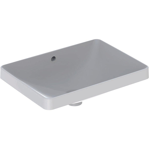 Geberit VARIFORM opbouwwastafel - 55x40cm - zonder kraangat - met overloop - wit SW421993