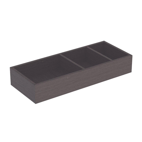 Geberit VARIFORM lade-inzet H-indeling - 15x6.2x37.3cm - donkergrijs (antraciet) SW420179