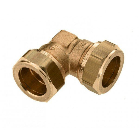 Bonfix messing knel knie 28mm gastec / kiwa 3010658