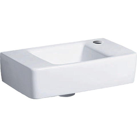 Geberit Renova fontein - 40cm kraangat rechts - zonder overloop KeraTect - wit SW422240