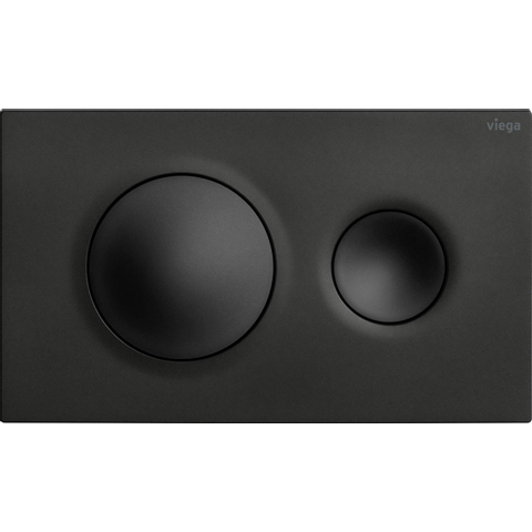 Viega Prevista plaque de commande visign for style 20 13x22cm plastique mat noir SW420712