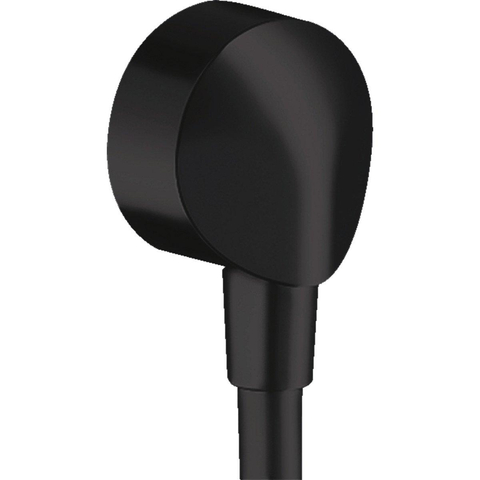 Hansgrohe Fixfit Muuraansluitbocht E - zonder terugslagklep - mat zwart SW451565