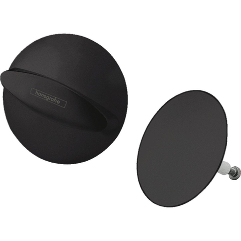Hansgrohe Flexaplus Universeel - afbouwdeel - voor badafvoer- en overloopcombinatie - mat zwart SW358992