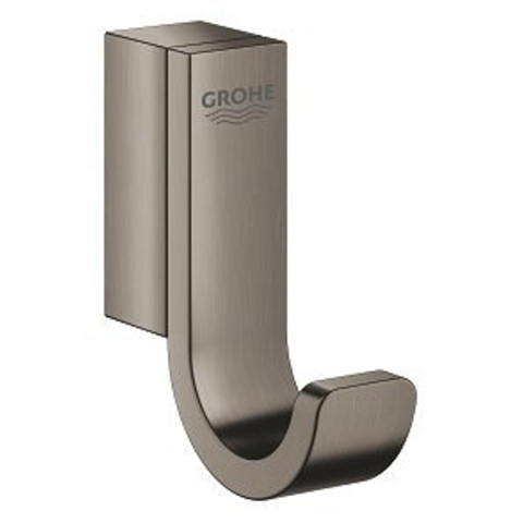 Grohe Selection Handdoekhaak - enkel - brushed hard graphite (antraciet) SW444311
