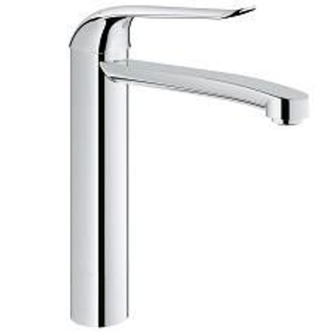 Grohe Eurosmart Care Waterbesparende Wastafelkraan - verhoogd 4cm - met medium uitloop - chroom 0436326