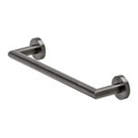 Geesa Nemox Barre d'appui de baignoire 30cm Métal noir brossé SW451876