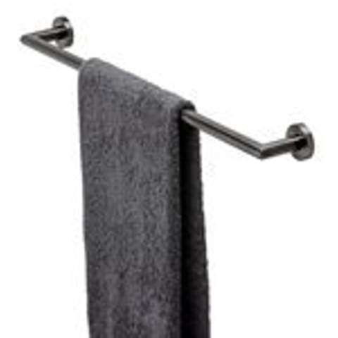 Geesa Nemox Porte-serviettes 64,8cm Noir métal brossé SW451868