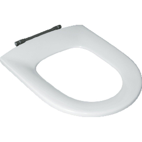 Villeroy & Boch O.novo closetzitting - zonder deksel - met doorlopende scharnieren - White Alpine (glans wit) 1024994