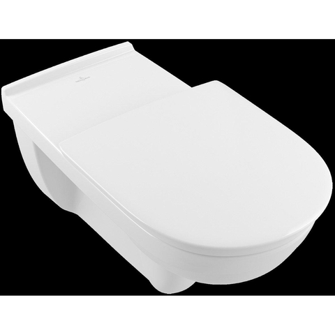 Villeroy & Boch Vicare O.novo Vita wandcloset verlengd - diepspoel DirectFlush - 36x70cm CeramicPlus - White Alpine (glans wit) 1025058