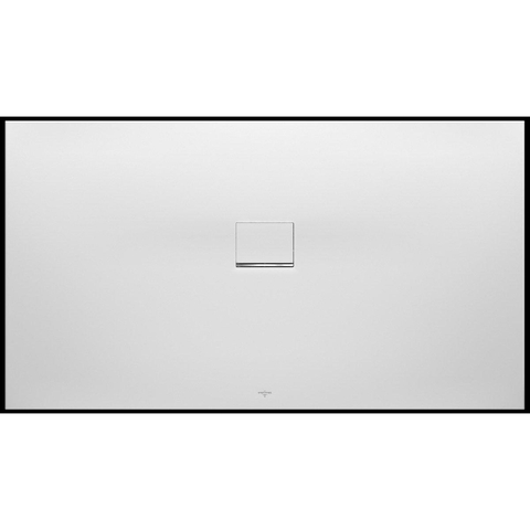 Villeroy & Boch Squaro Infinity receveur de douche en matériau de synthèse - Quaryl rectangulaire 160x90x4cm - blanc mat SW228360